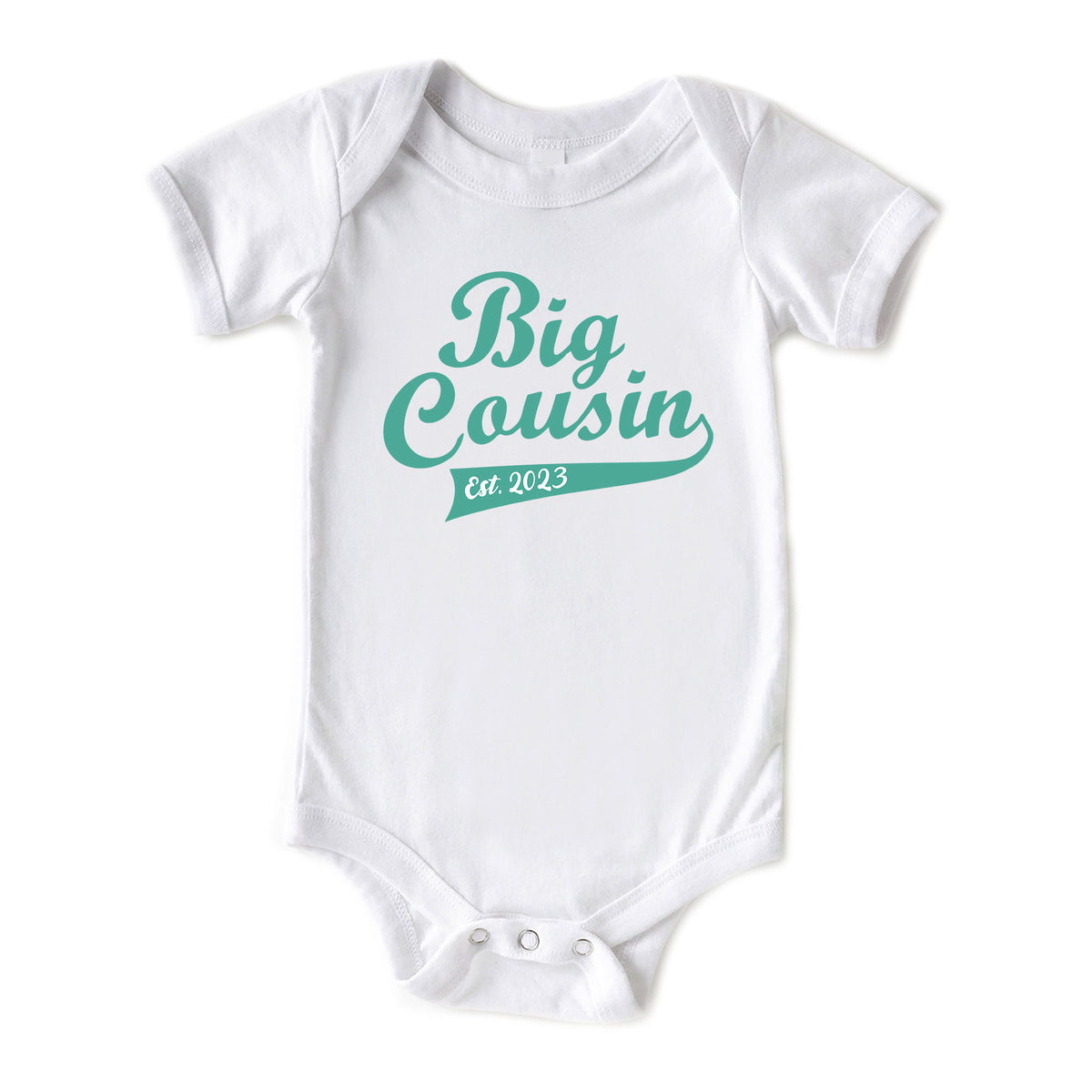 Athletic Big Cousin with Est Year Onesies® Brand