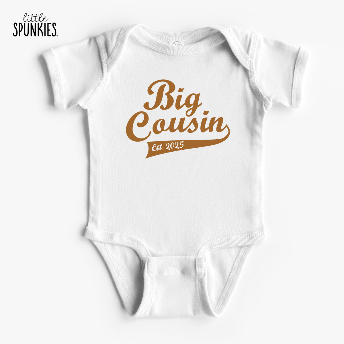 Athletic Big Cousin with Est Year Onesies® Brand