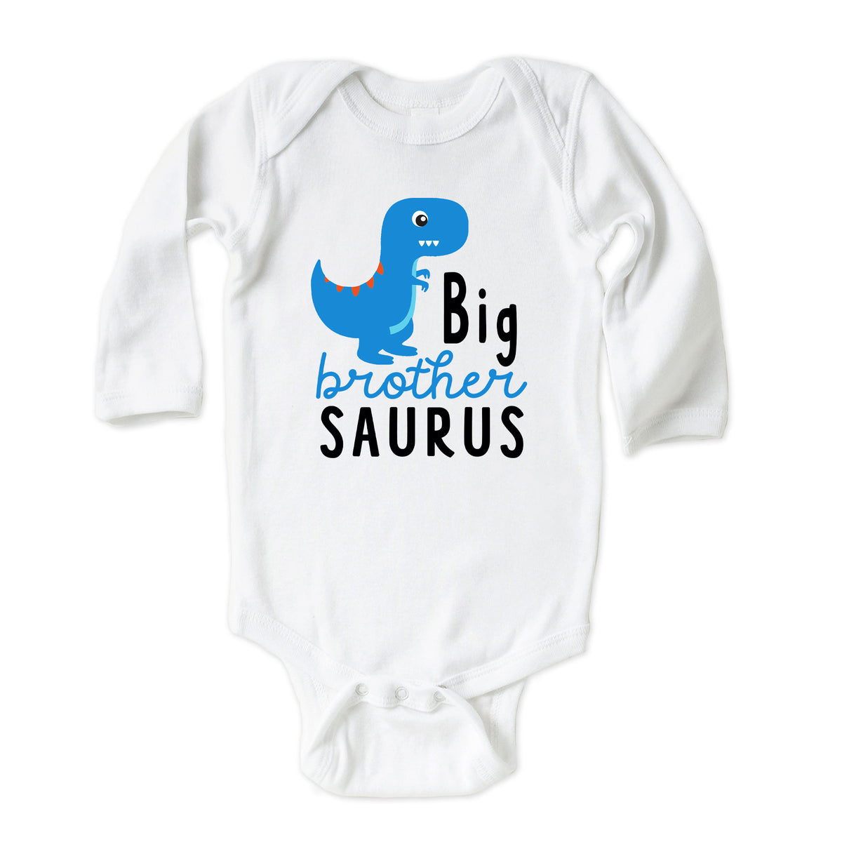 Big Brother Saurus (Blue Dino) Onesies® Brand