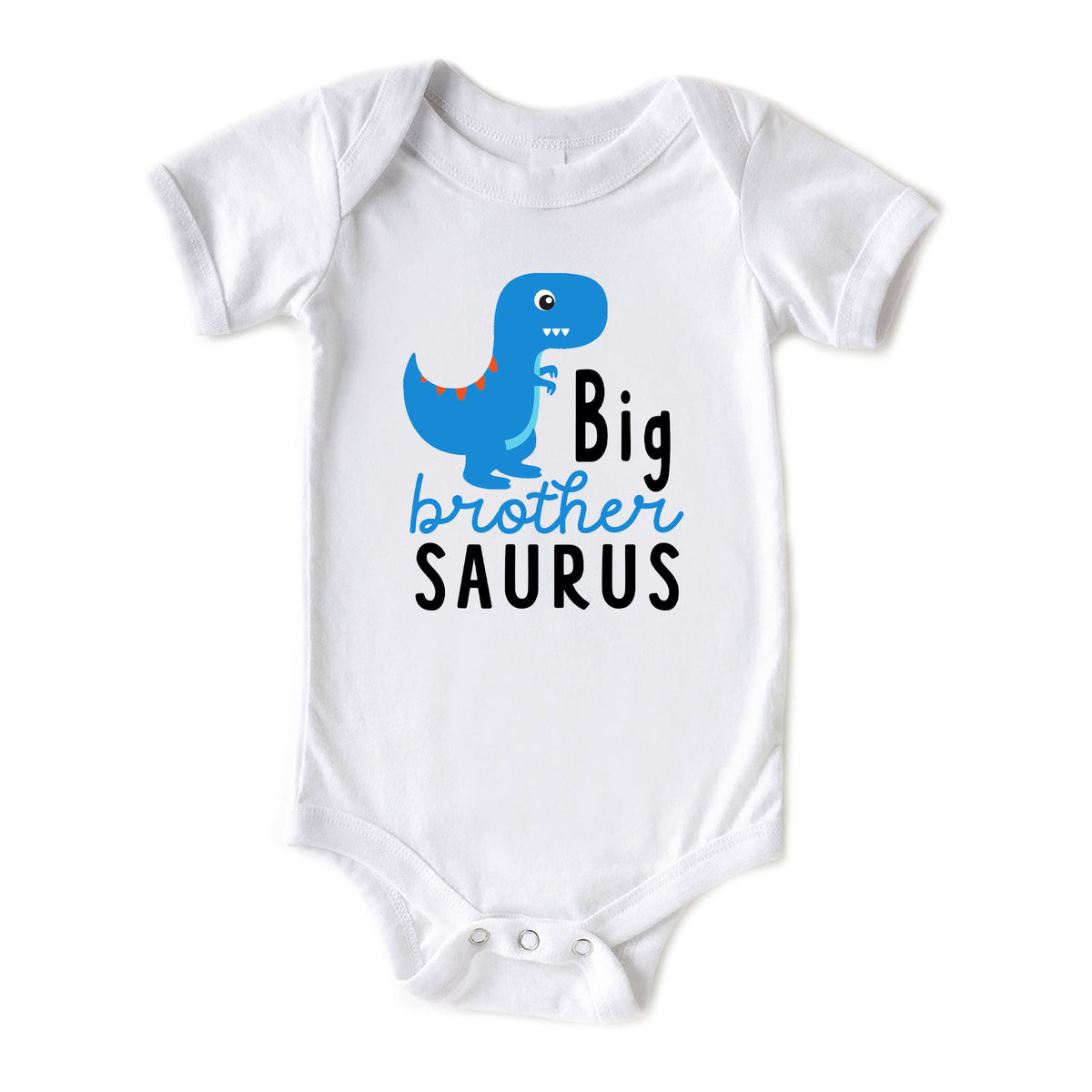 Big Brother Saurus (Blue Dino) Onesies® Brand