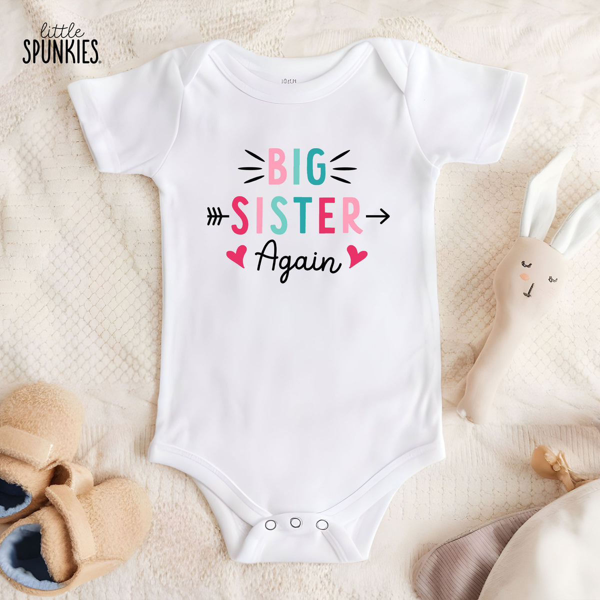 Big Sister Again Onesies® Brand