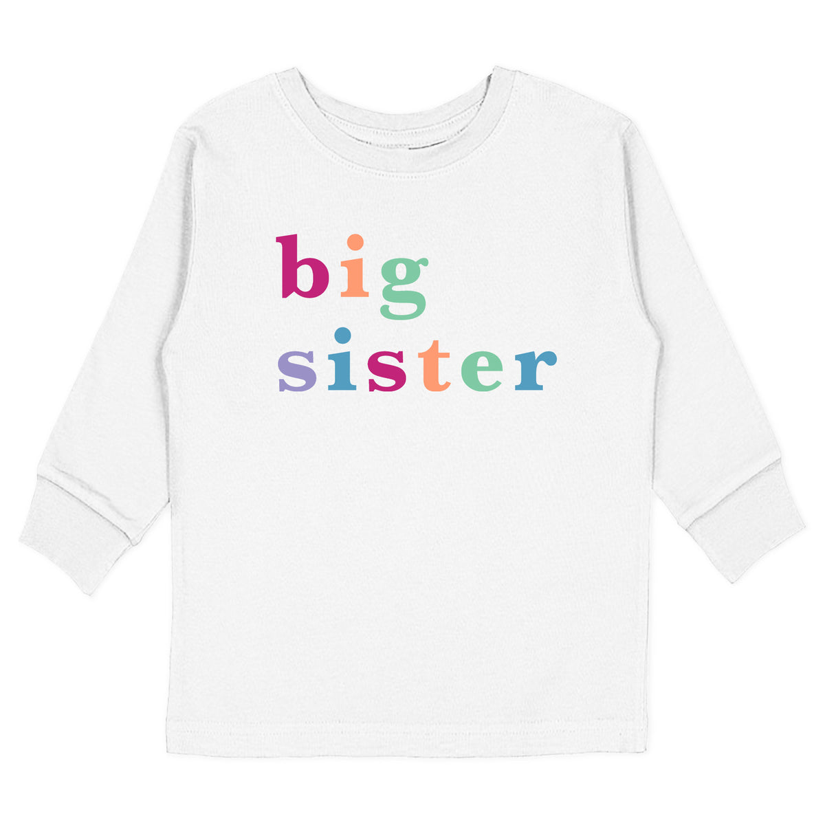 Big Sister Multi Color T-Shirt