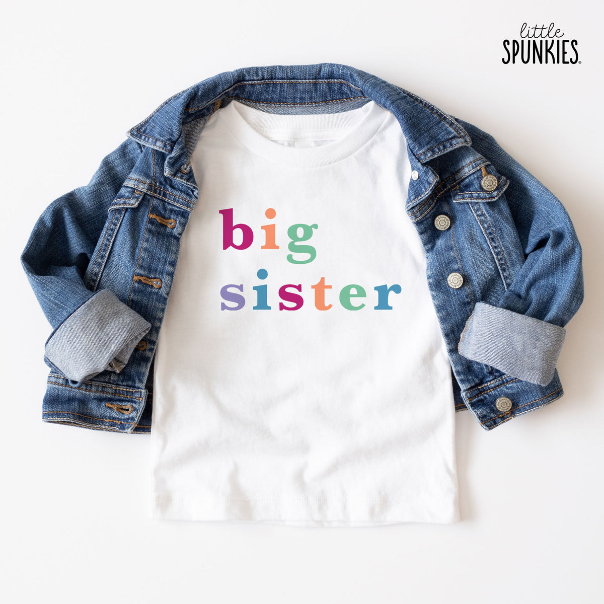 Big Sister Multi Color T-Shirt