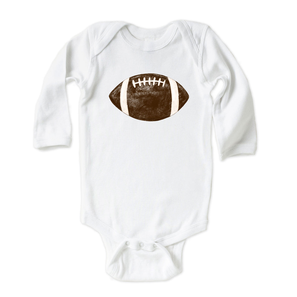 Football with Name Onesies® Brand