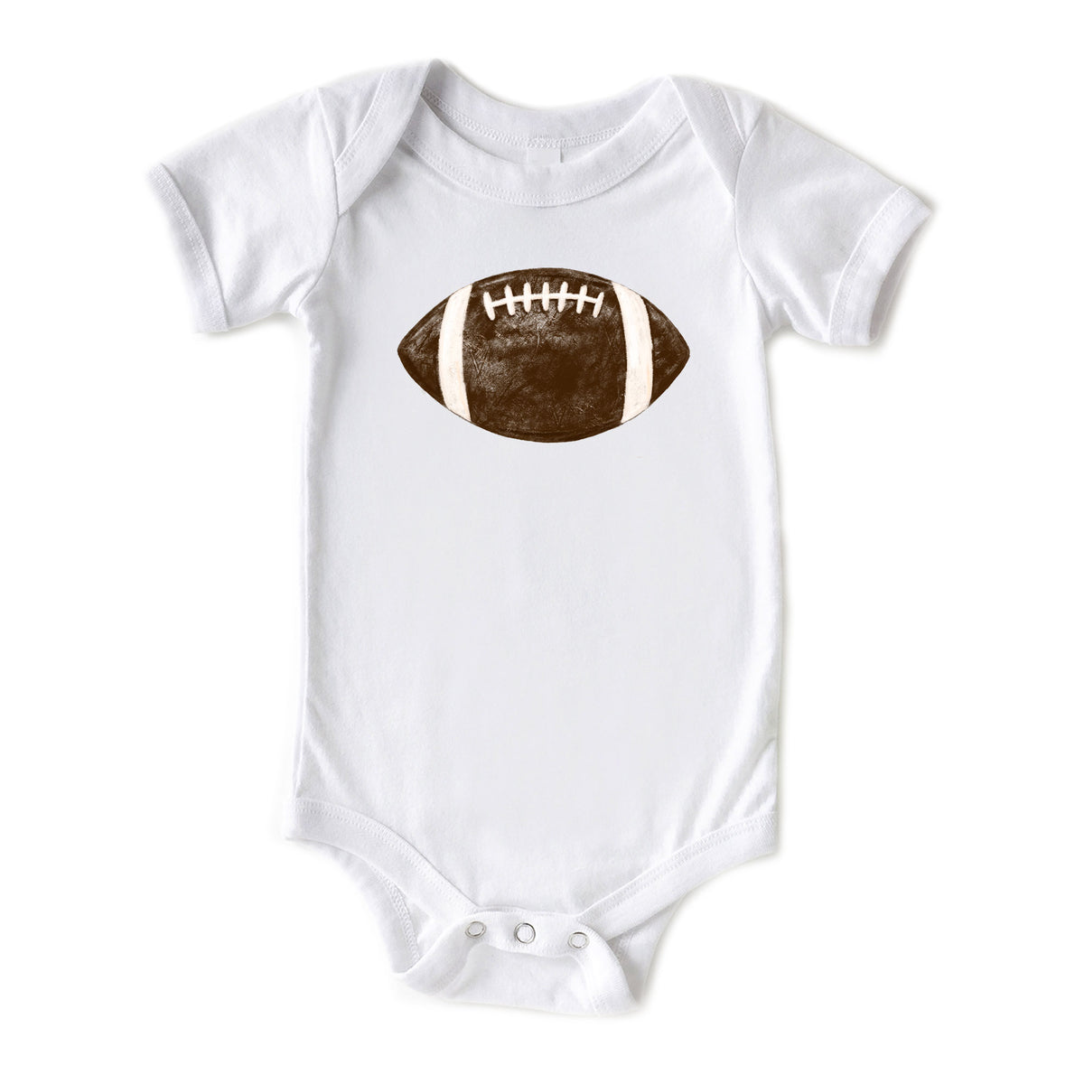 Football with Name Onesies® Brand