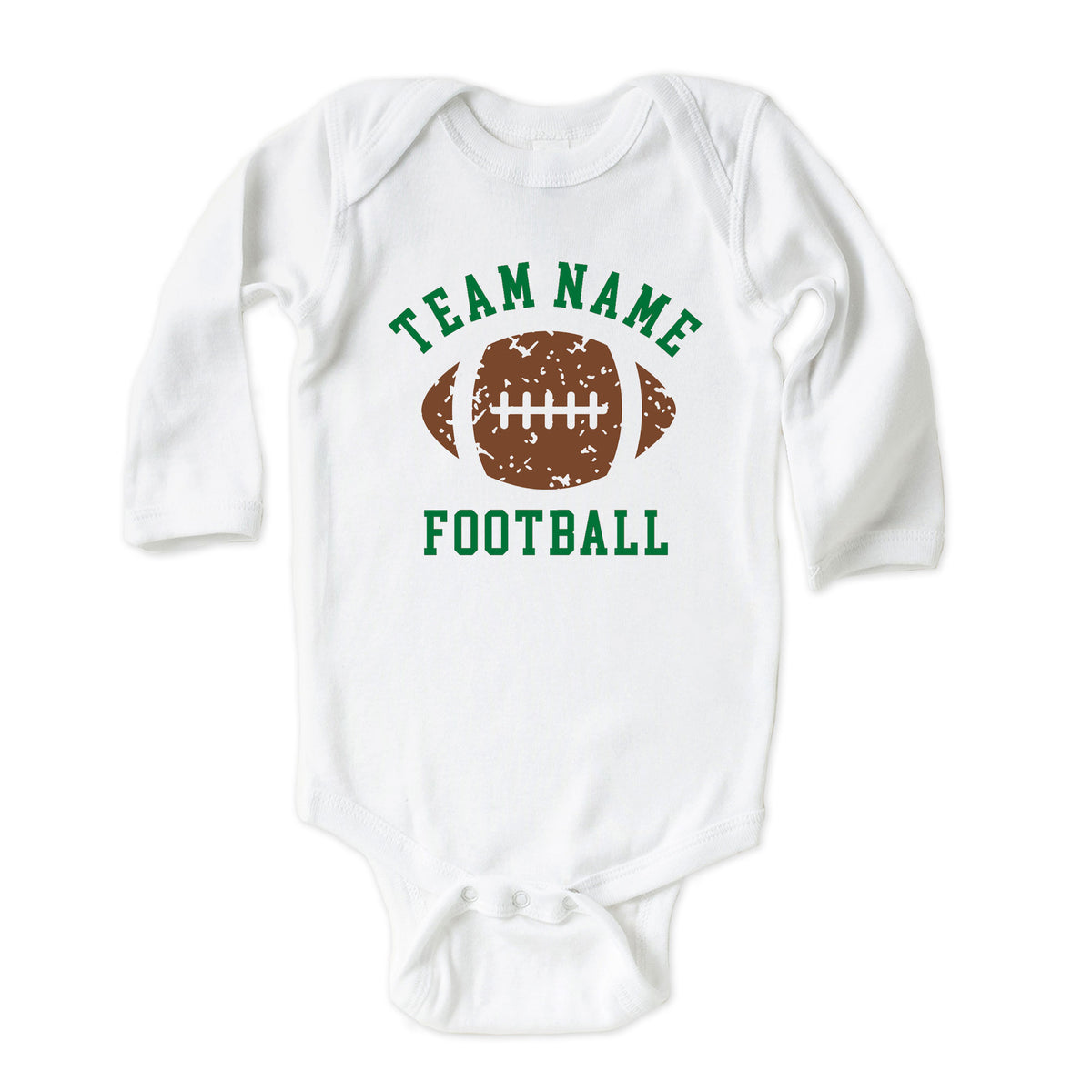 Team Name with Football Onesies® Brand