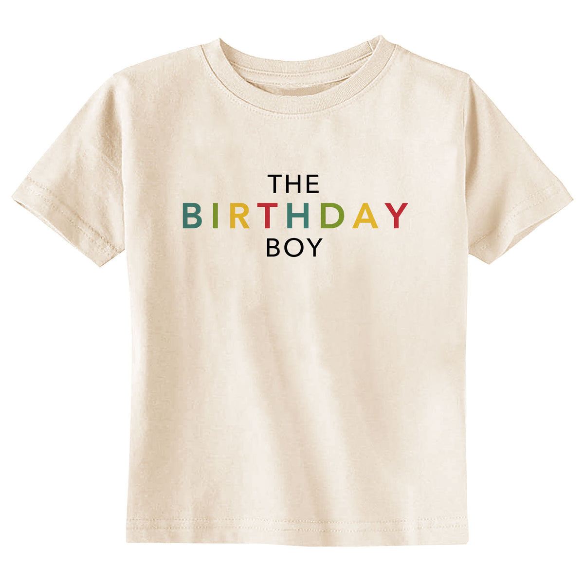 The Birthday Boy Natural T-Shirt
