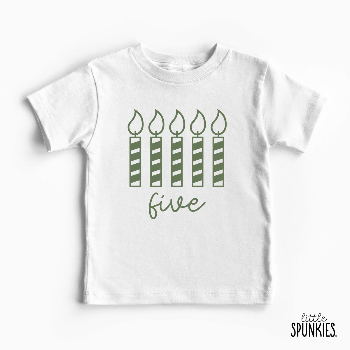Five Candle Birthday T-Shirt
