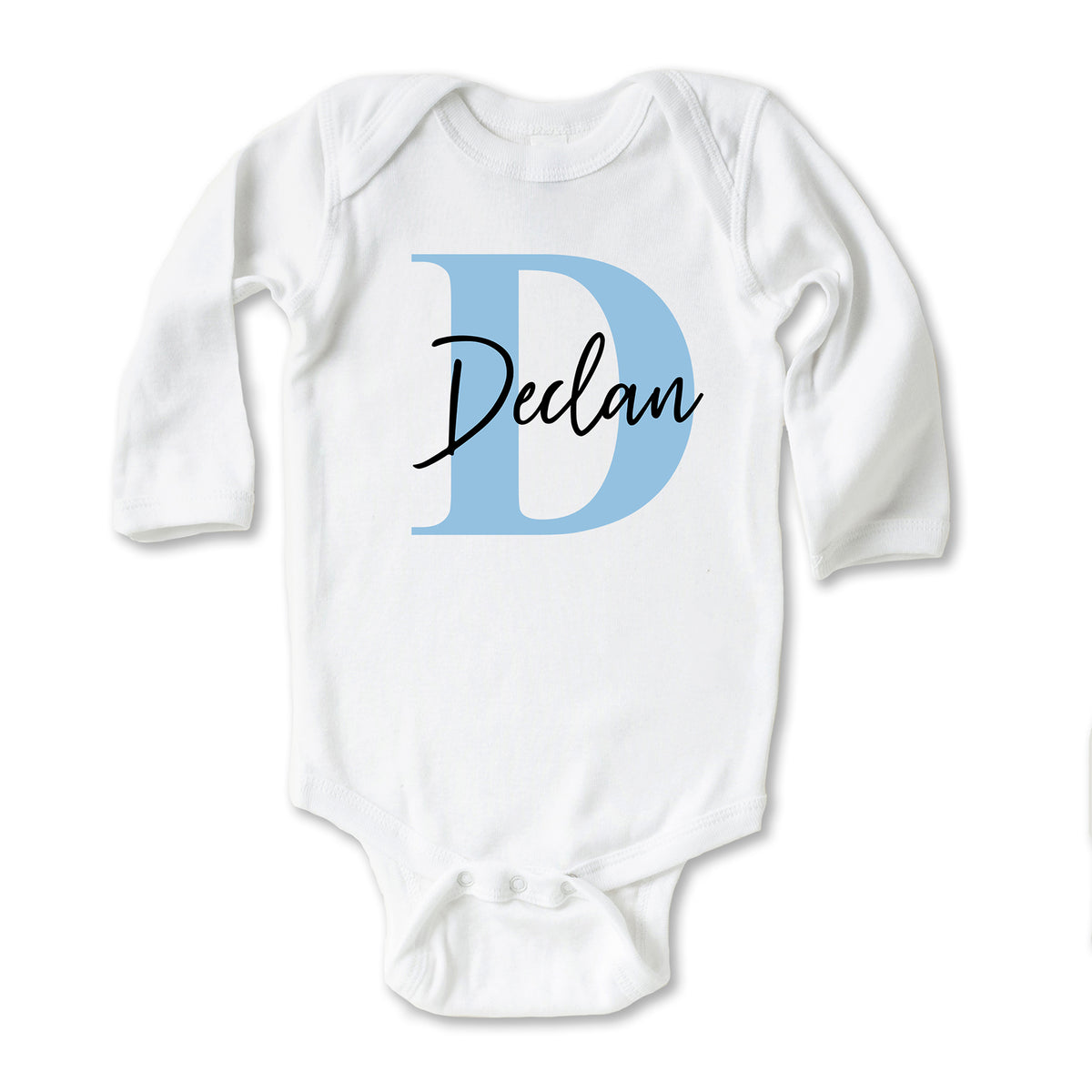 Alphabet Blue Letter Name Onesies® Brand