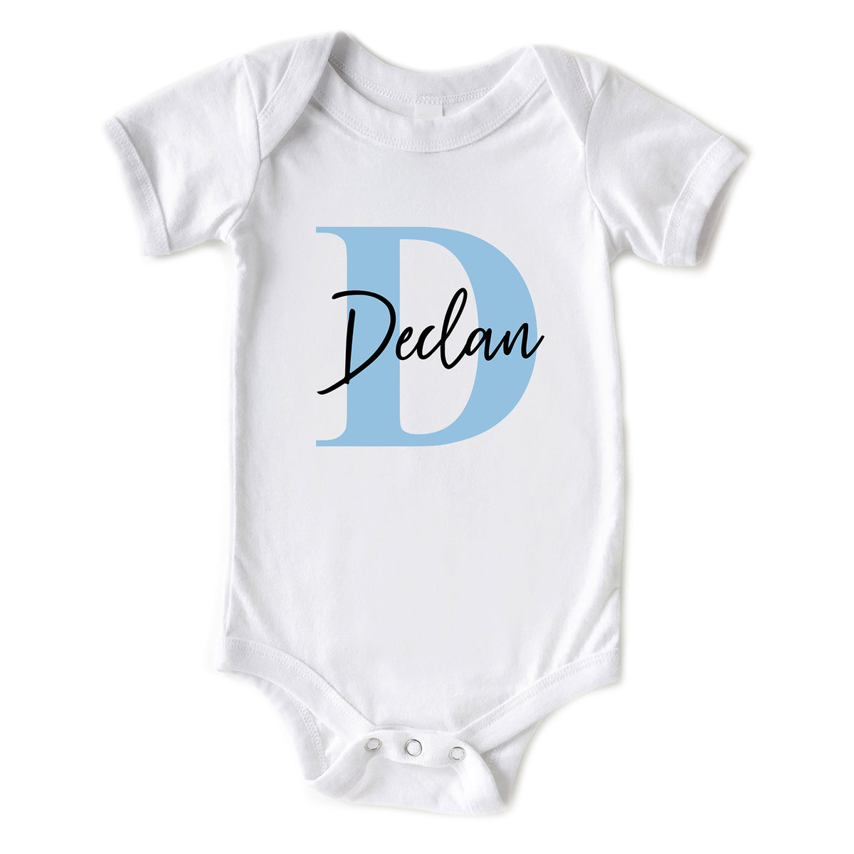 Alphabet Blue Letter Name Onesies® Brand