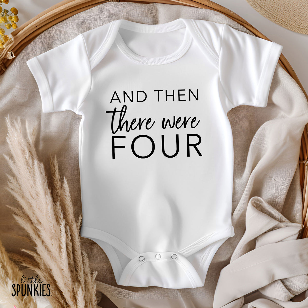 And Then There Were Four Onesies® Brand