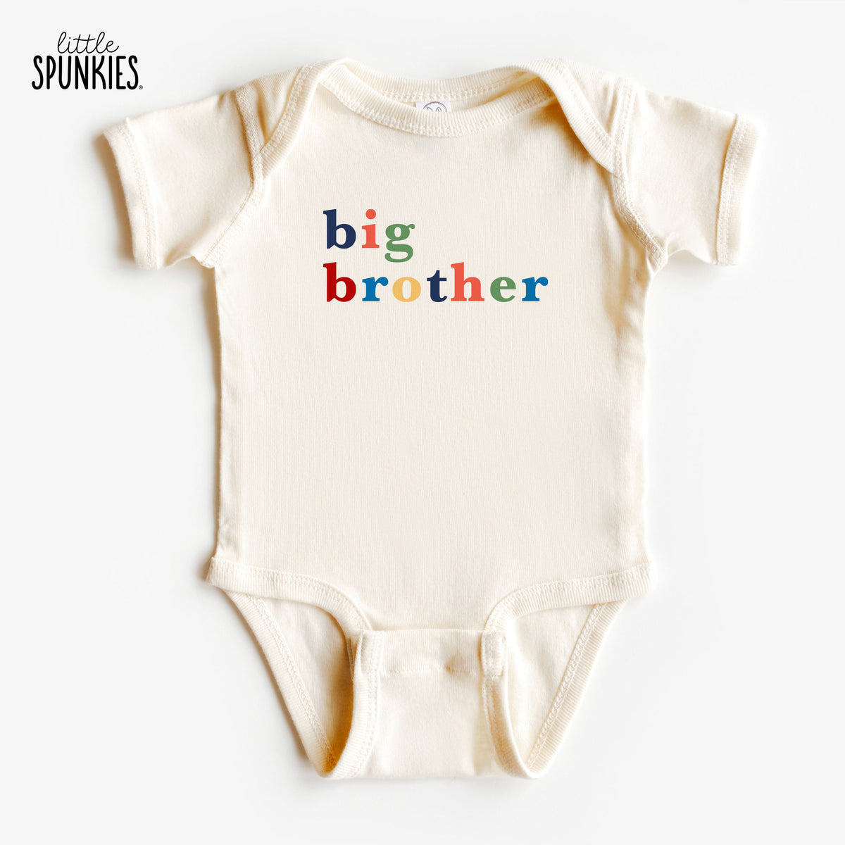 Big Brother Multi Color Natural Onesies® Brand