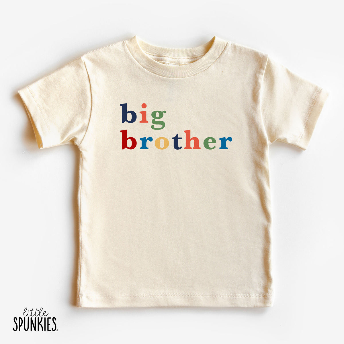 Big Brother Multi Color Natural T-Shirt
