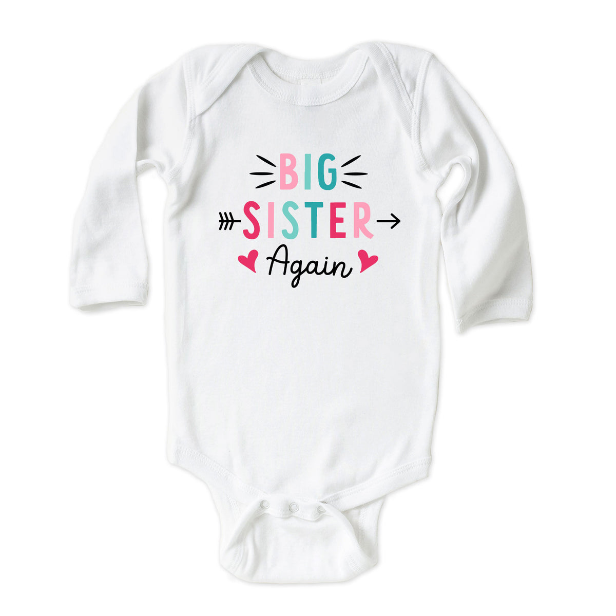 Big Sister Again Onesies® Brand
