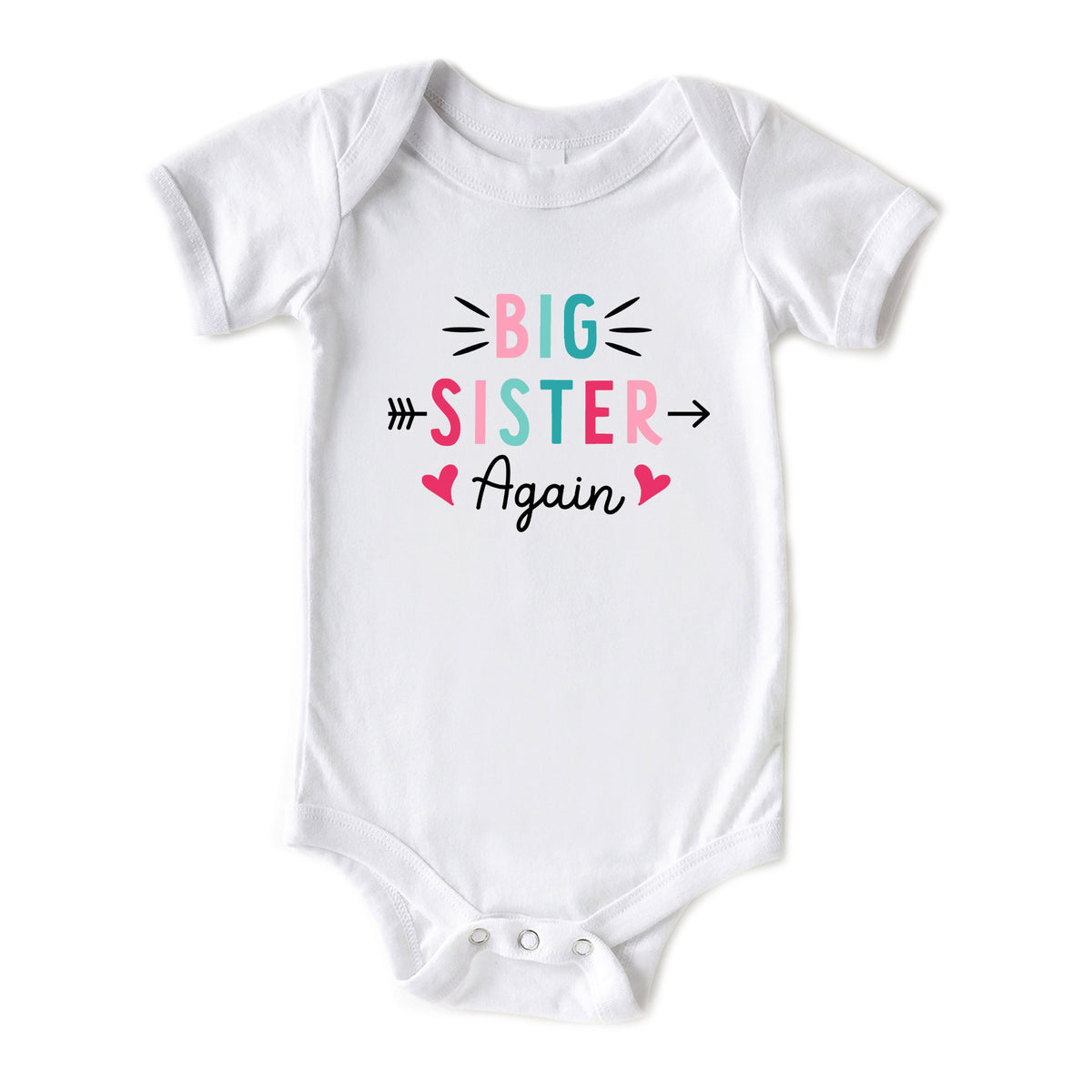 Big Sister Again Onesies® Brand