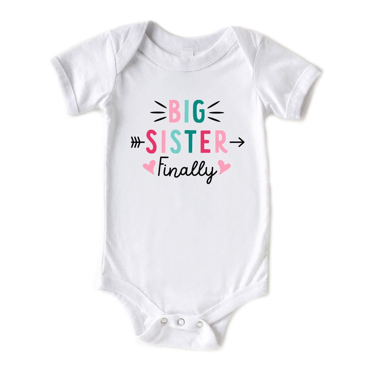 Big Sister Finally Onesies® Brand
