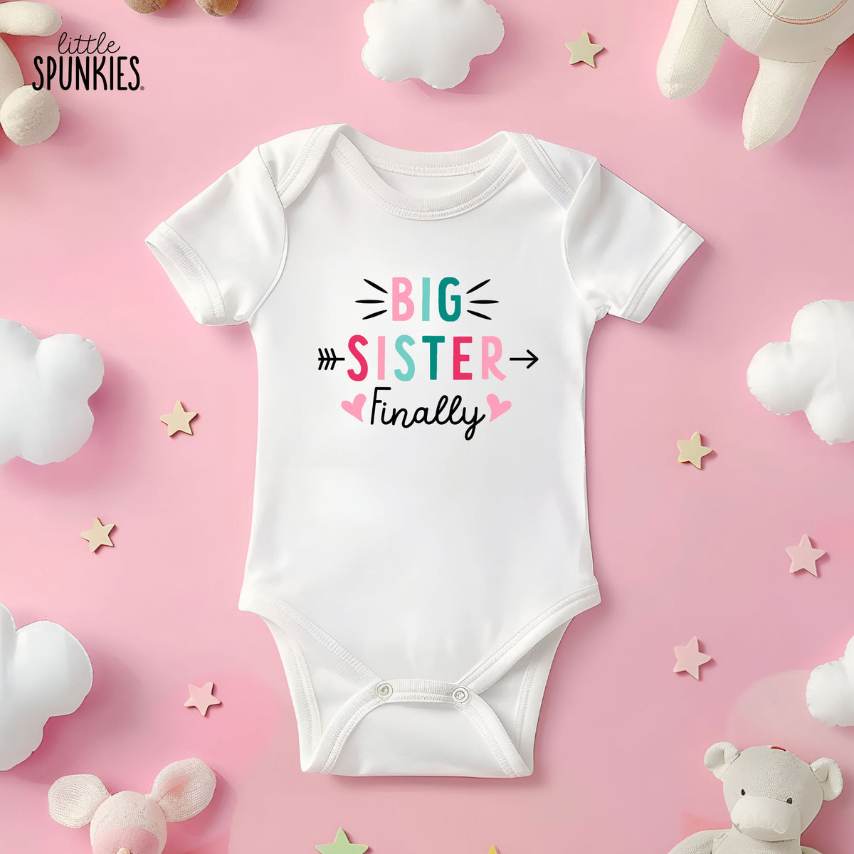 Big Sister Finally Onesies® Brand