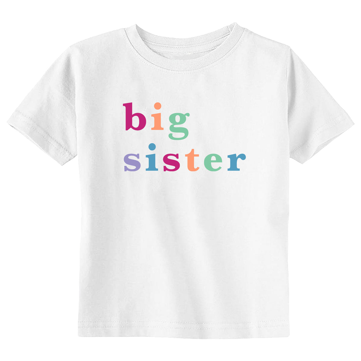 Big Sister Multi Color T-Shirt