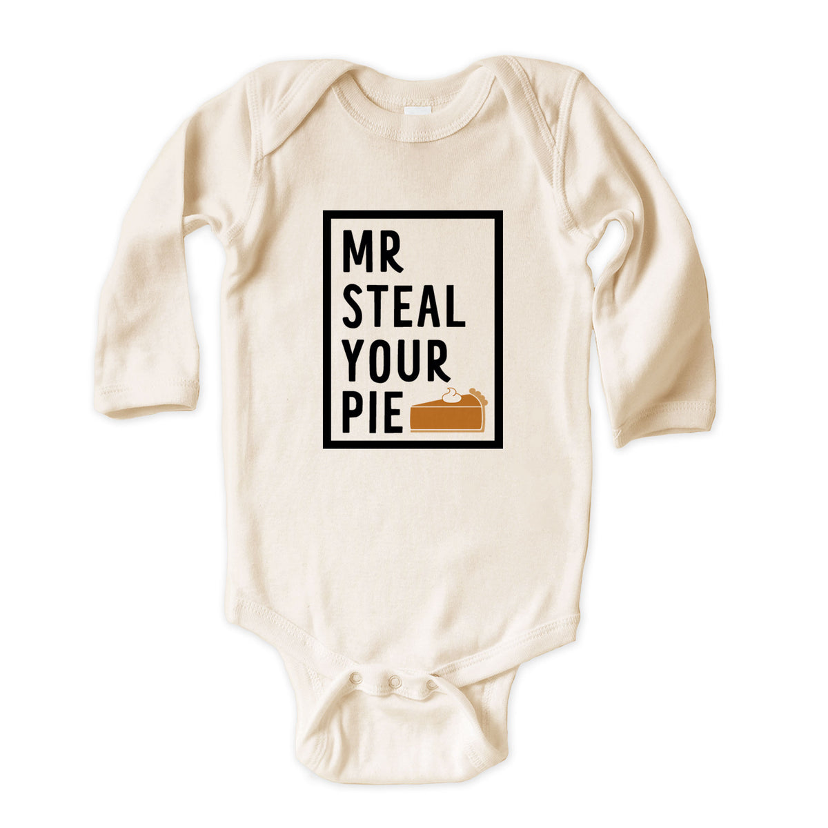 Mr Steal Your Pie Natural Onesies® Brand
