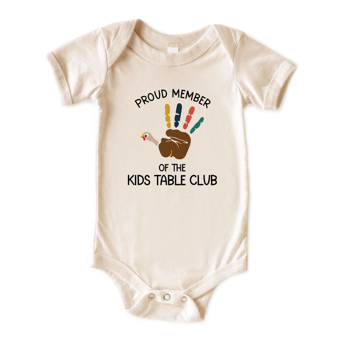 Proud Member of the Kids Table Club Natural Onesies® Brand