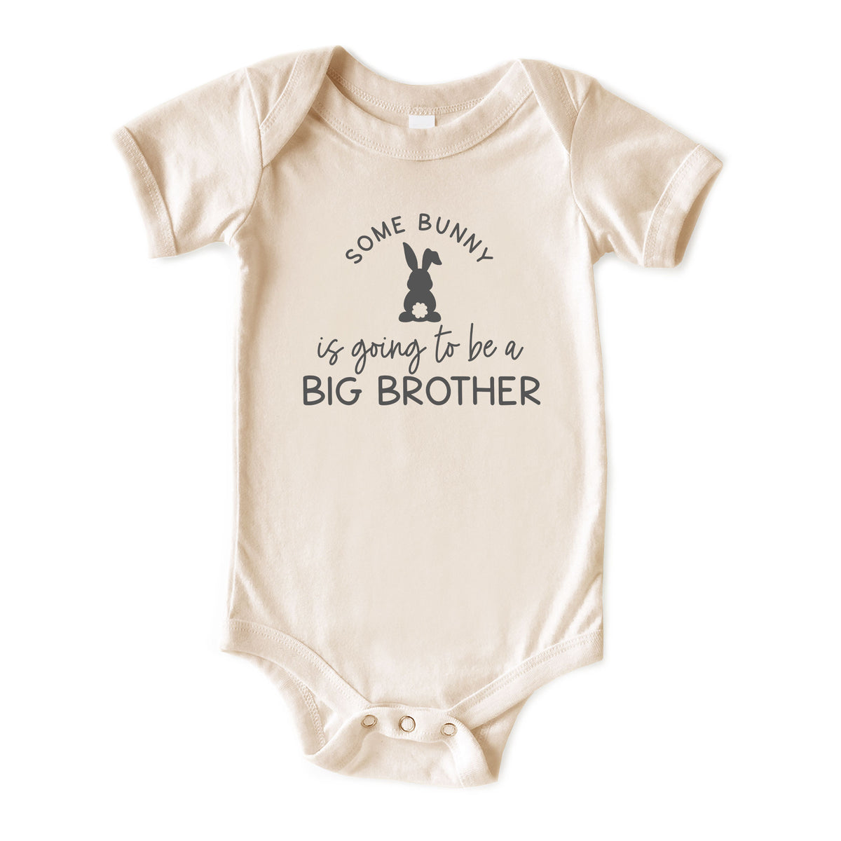 Some Bunny is Going to Be a Big Brother Natural Onesies® Brand