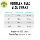 Middle Sister Rainbow Girl Toddler & Youth T-Shirt