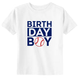 BIRTH DAY BOY Baseball Fun Sports Toddler & Youth Baseball T-Shirt