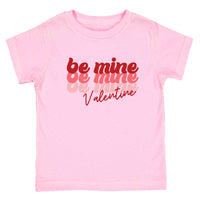 Be Mine Retro Valentine Toddler Shirt