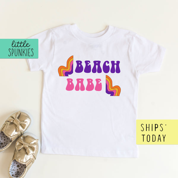 Beach Babe PINK Summer Toddler & Youth Beach T-Shirt