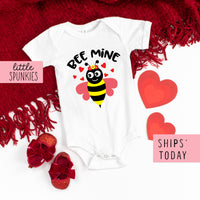 Bee Mine Valentine's Day Onesie