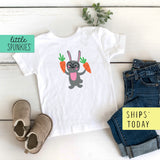 Bunny With Carrots Toddler T-Shirt