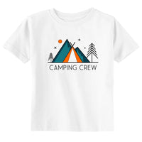 Camping Crew Toddler Youth Summer Shirt