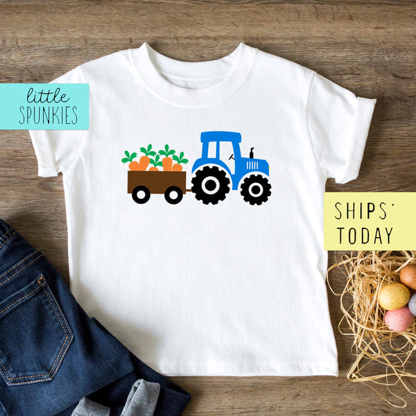 Easter Carrot Tractor Toddler & Youth Easter T-Shirt