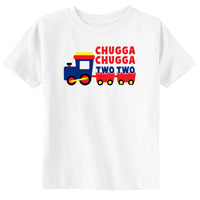 Chugga Chugga Two Two Toddler & Youth Birthday T-Shirt