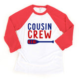 Cousin Crew with Paddle Toddler Summer Raglan Tee