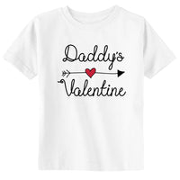 Daddy's Valentine Cute Unisex Toddler Shirt
