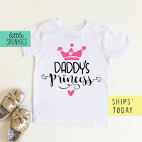 Daddy's Princess Personalized Father's Day Toddler & Youth T-Shirt