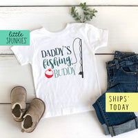Daddy's Fishing Buddy Father's Day Toddler & Youth T-Shirt