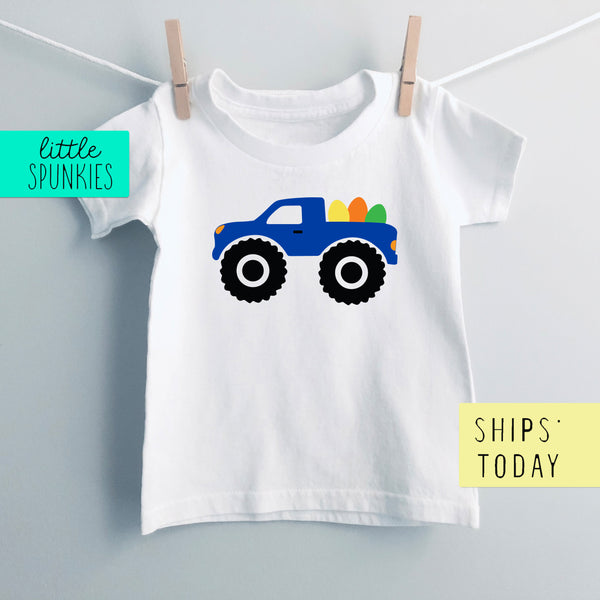 Easter Monster Truck Boy Toddler & Youth Easter T-Shirt