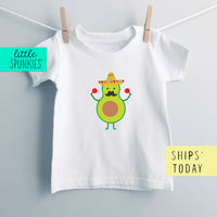 Fiesta Avocado (NO NAME) Toddler & Youth Cinco De Mayo T-Shirt