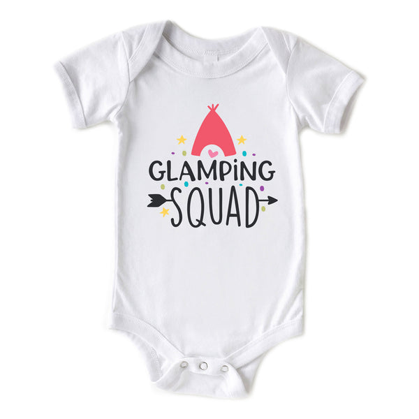 Glamping Squad Baby Summer Onesie