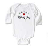 Happy Mother's Day Cute First Mothers Day Baby Onesie