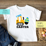 I Dig Easter Bulldozer Toddler & Youth T-Shirt