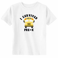 I Survived Pre-K Toddler Youth School Graduation Unisex T-Shirt