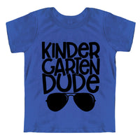 Kinder Garten Dude Sunglasses Toddler Back to School Boy T-Shirt