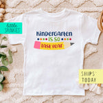 Kindergarten is so Last Year Toddler Youth School Graduation Unisex T-Shirt