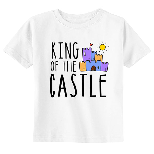 King of the Castle Summer Toddler & Youth Beach T-Shirt