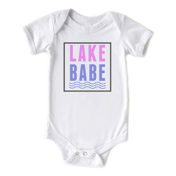 Lake Babe Baby Summer Onesie