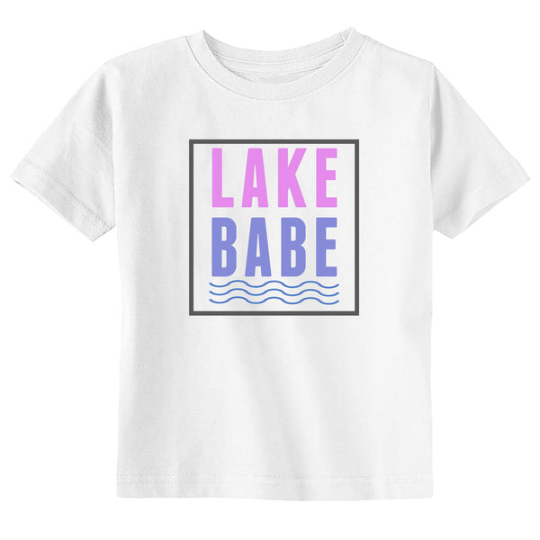 Lake Babe Toddler Youth Summer Shirt