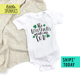 The Leprechauns Made Me Do It St Patrick's Day Onesie